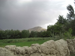 Afghan mountain view