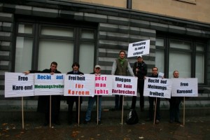 Free Speech Backers in Berlin